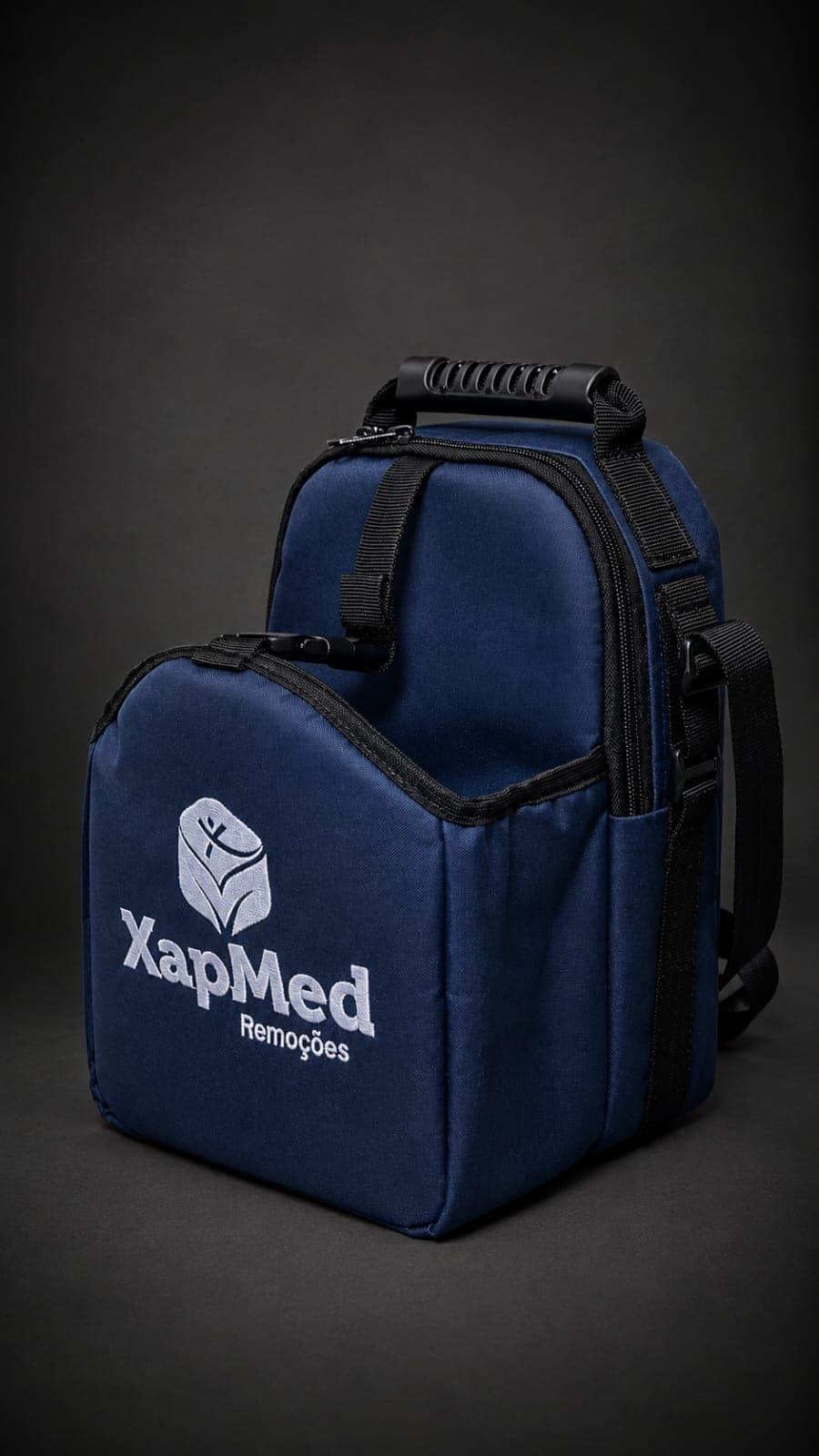 Bolsa para DEA — vista frontal