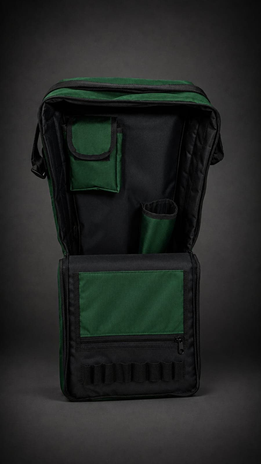 Bolsa de Inaloterapia — detalhe de compartimentos