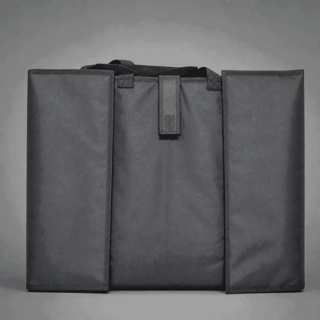 Bolsa de Vias Aéreas — compartimentos abertos